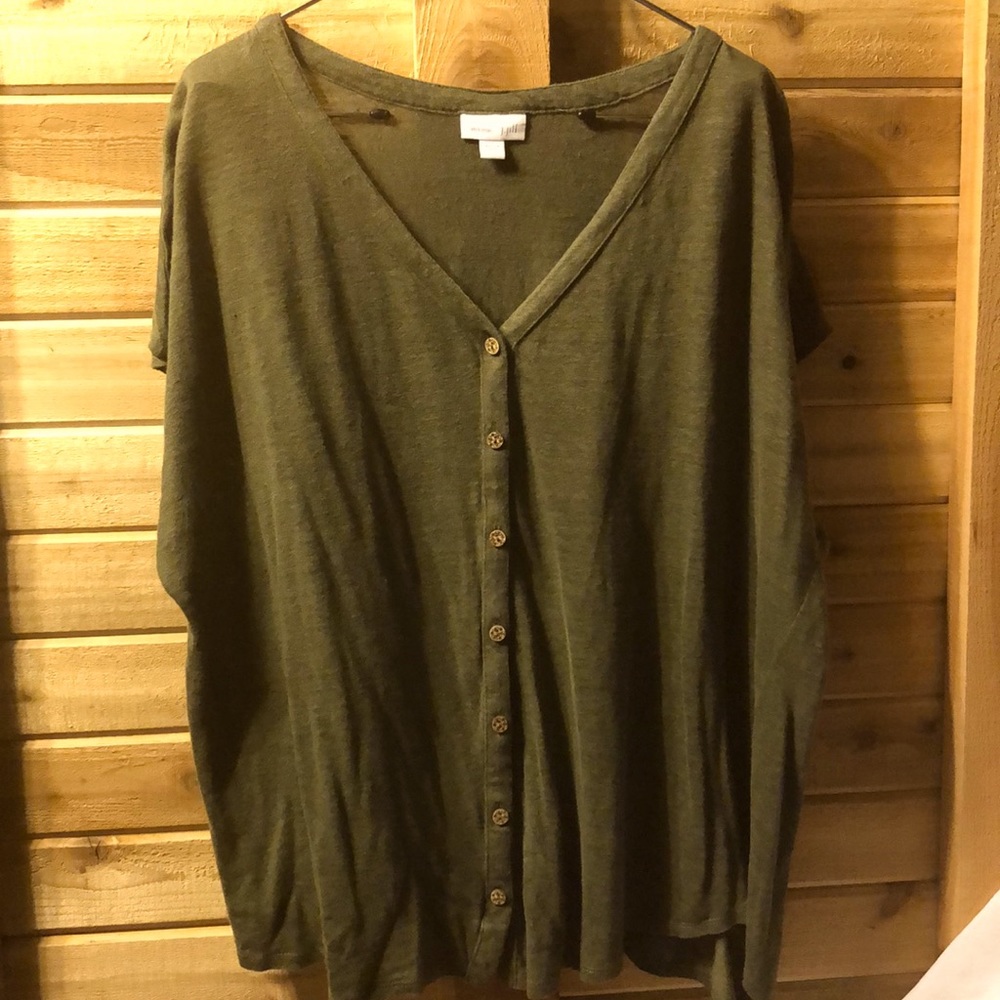 J. Jill Dolman Style Vest/Overpiece